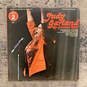 Vintage Lot 12" JUDY GARLAND The  Best Of & Greatest Hits!